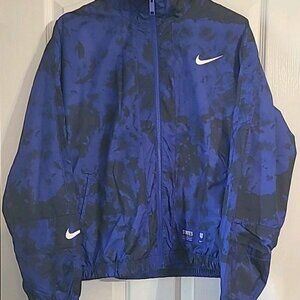 Nike USA Soccer Team Issued Women's Large Full Zip Windbreaker Jacket DN1139-452